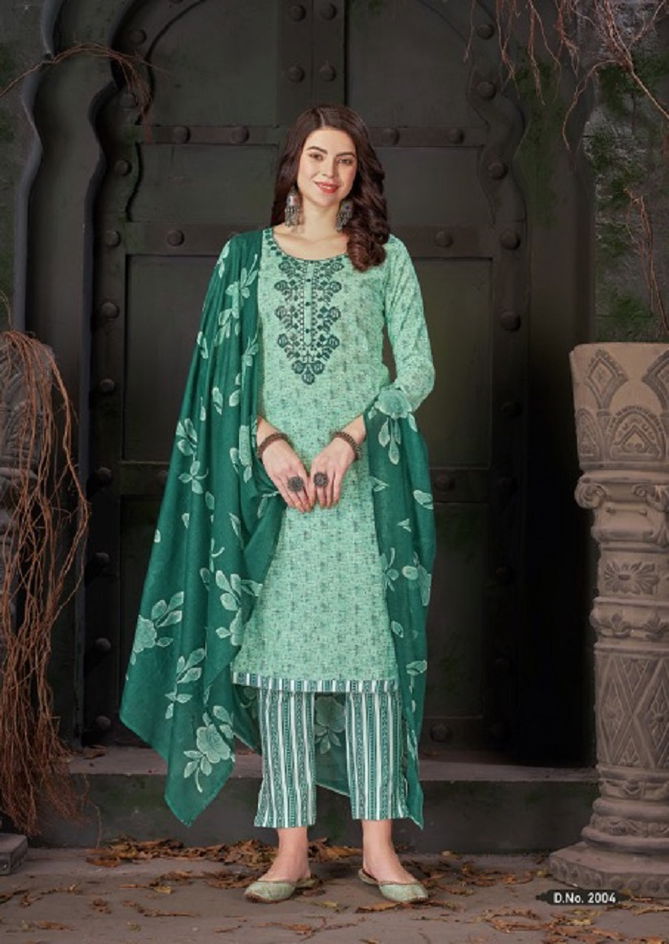 Al Karam Heritage 2 Embroidery Cotton Dress Material Wholesalers In Delhi
